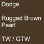 Preview: Dodge, Rugged Brown Pearl, TW / GTW.